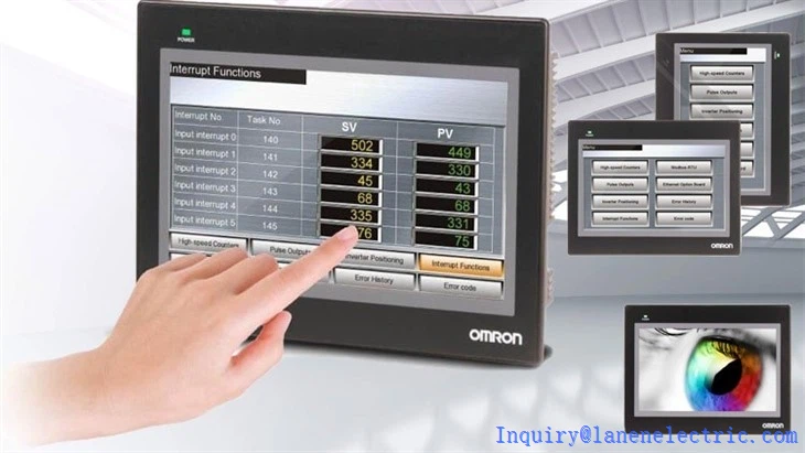Omron Touch ScreenNS5-MQ11B-V2, 5.7-tommers monokrom LCD