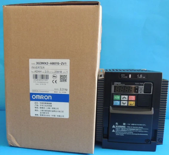 Omron Inverter 3G3RX2-A2022,V/f, Sensorless Vector, Close Loop Vector